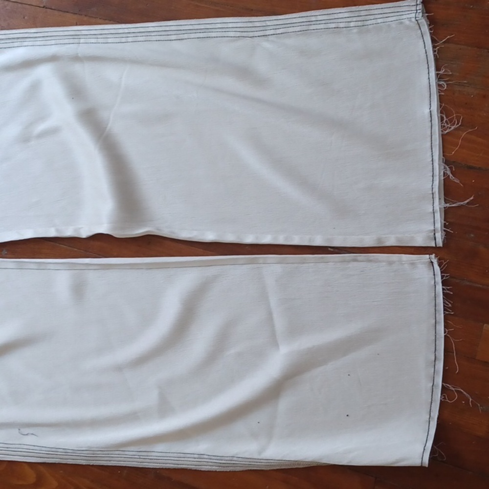 Zara cream pants size M - Picture 8 of 14
